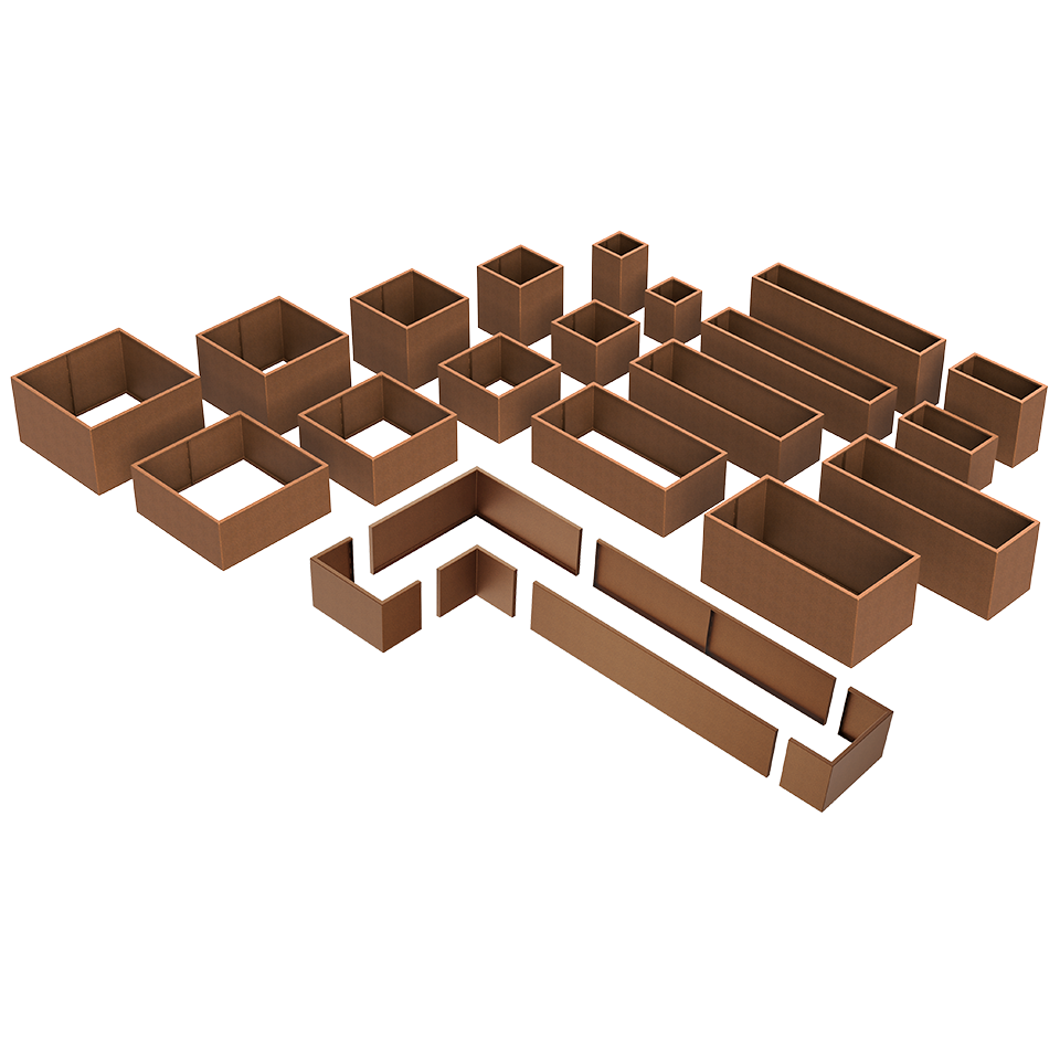SHAPESCAPER 700mmH Modular Box Planter