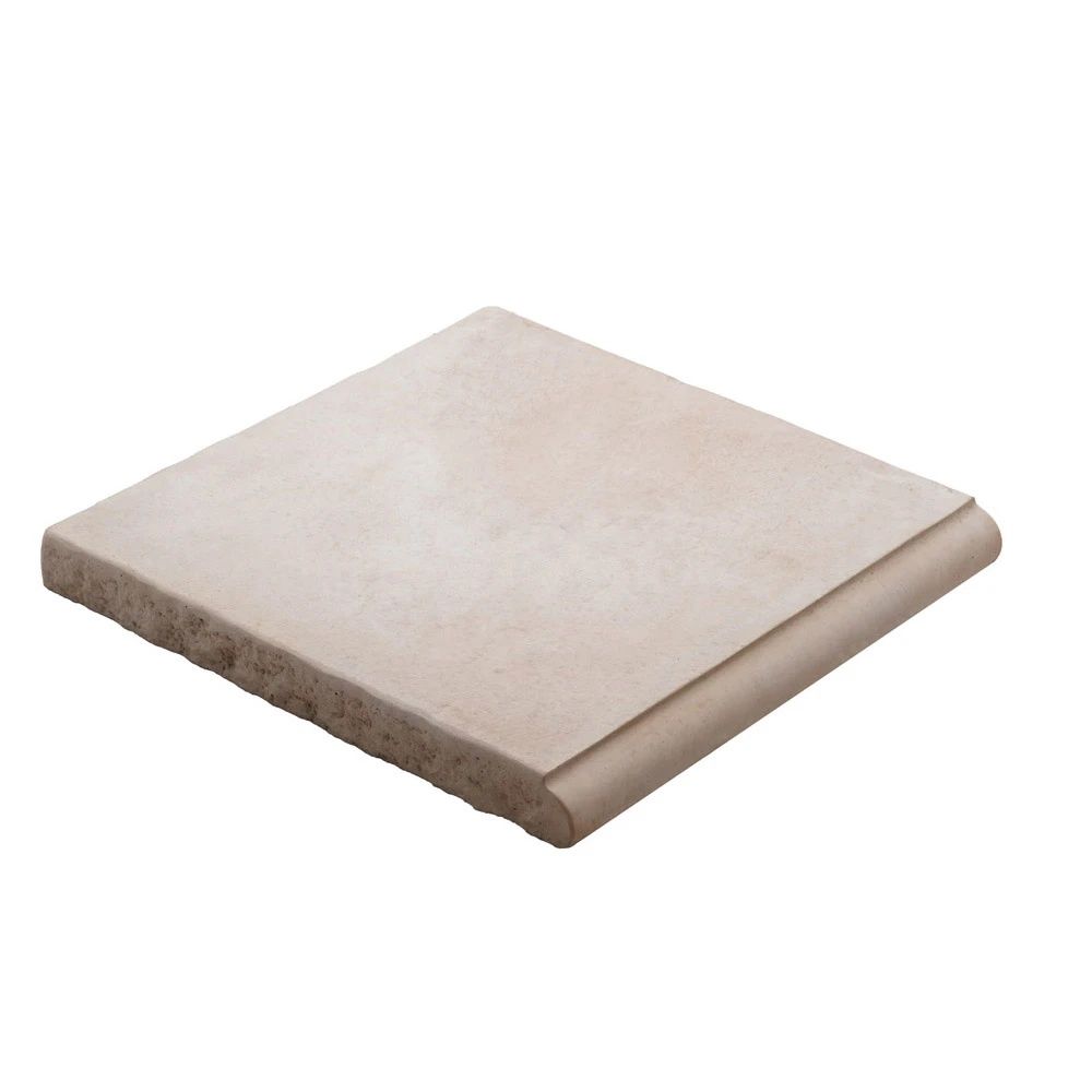 Century Stone Bullnose 400mm x 400mm, Colour: Cream