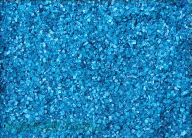 KASHMIRI GLASS AGGREGATE 10KG, Colours: TURQUOISE