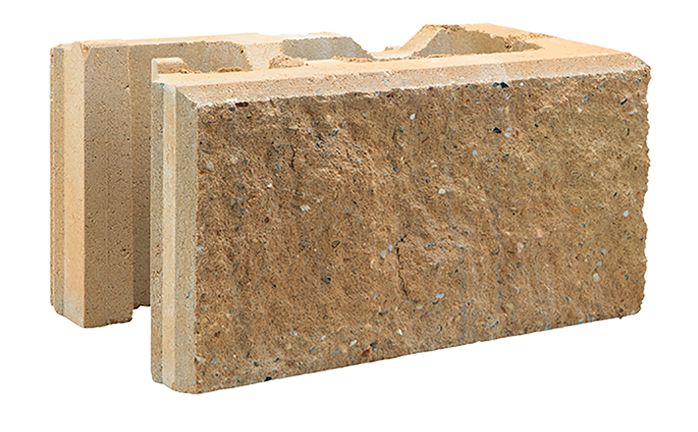 Versawall Left Corner, Colours: Sunstone