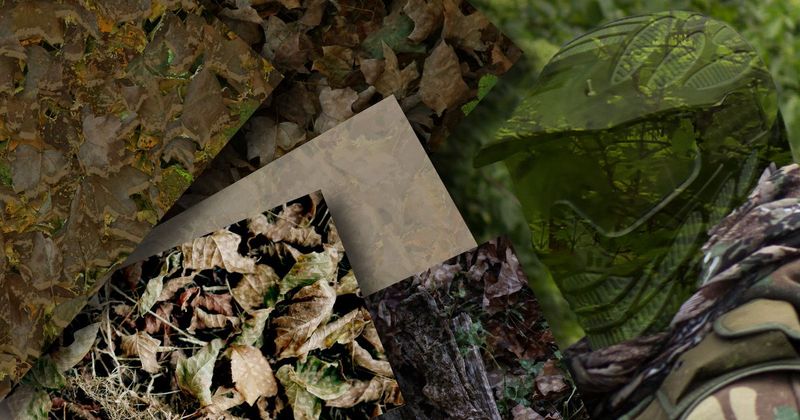 Camouflage One-Way Privacy Film