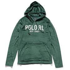 POLO VELOUR HOODIE