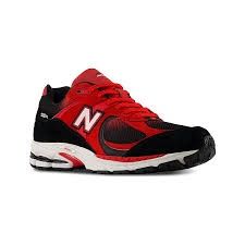 2002 new balance, COLOR: Red/white/black, Size: 7.5