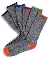 POLO 6 PACK LONG SOX