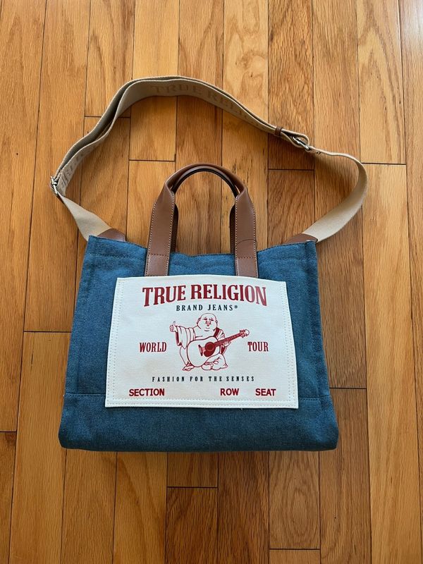 True religion tote bag