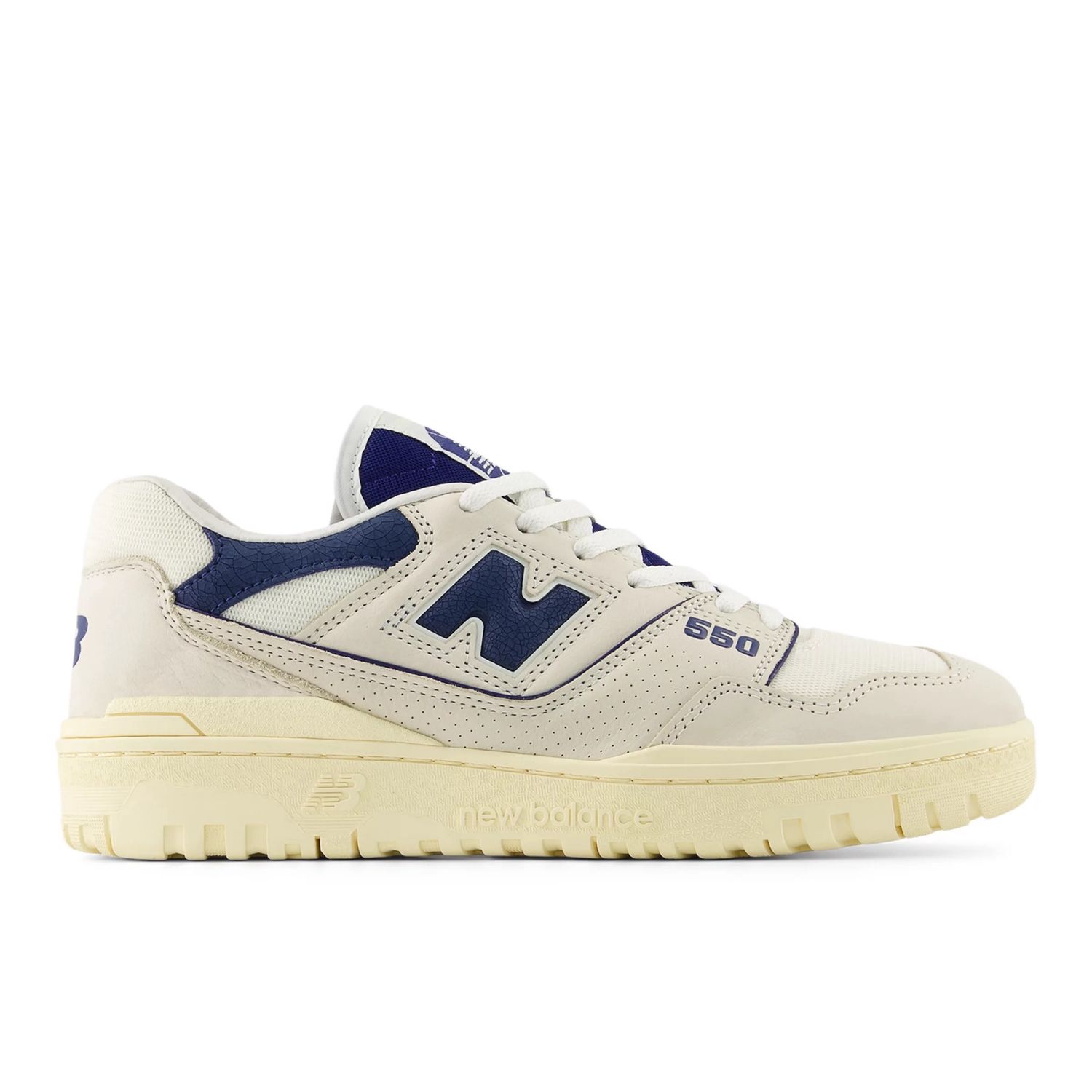 New balance 550, COLOR: Cream/navy, Size: 8
