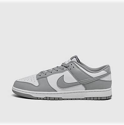 nike dunk low grey, COLOR: grey/white, Size: 11