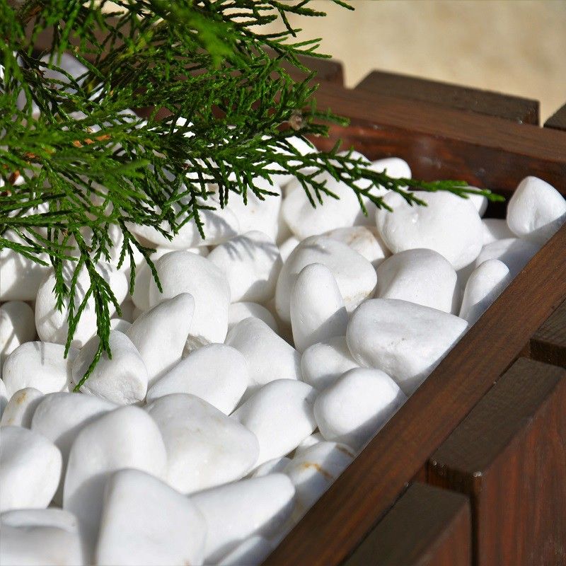 Snow White Pebbles 20-40mm Snow White Pebbles 20-40mm