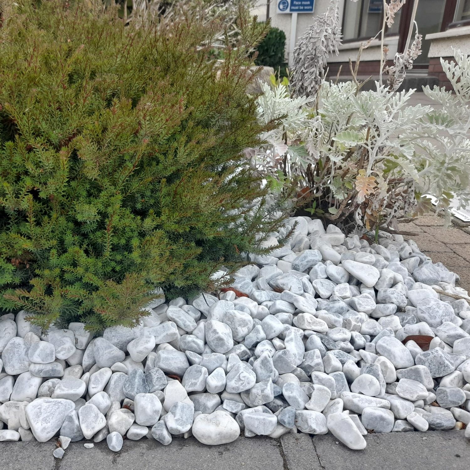 Pearl Grey Pebbles 20-40cm Pearl Grey Pebbles 20-40cm