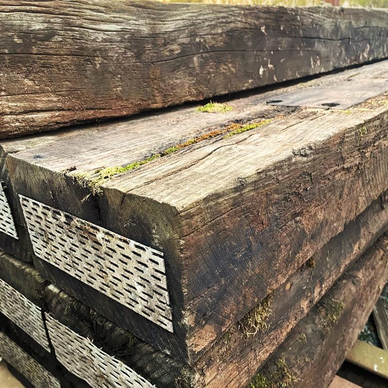 Reclaimed Railway Sleepers