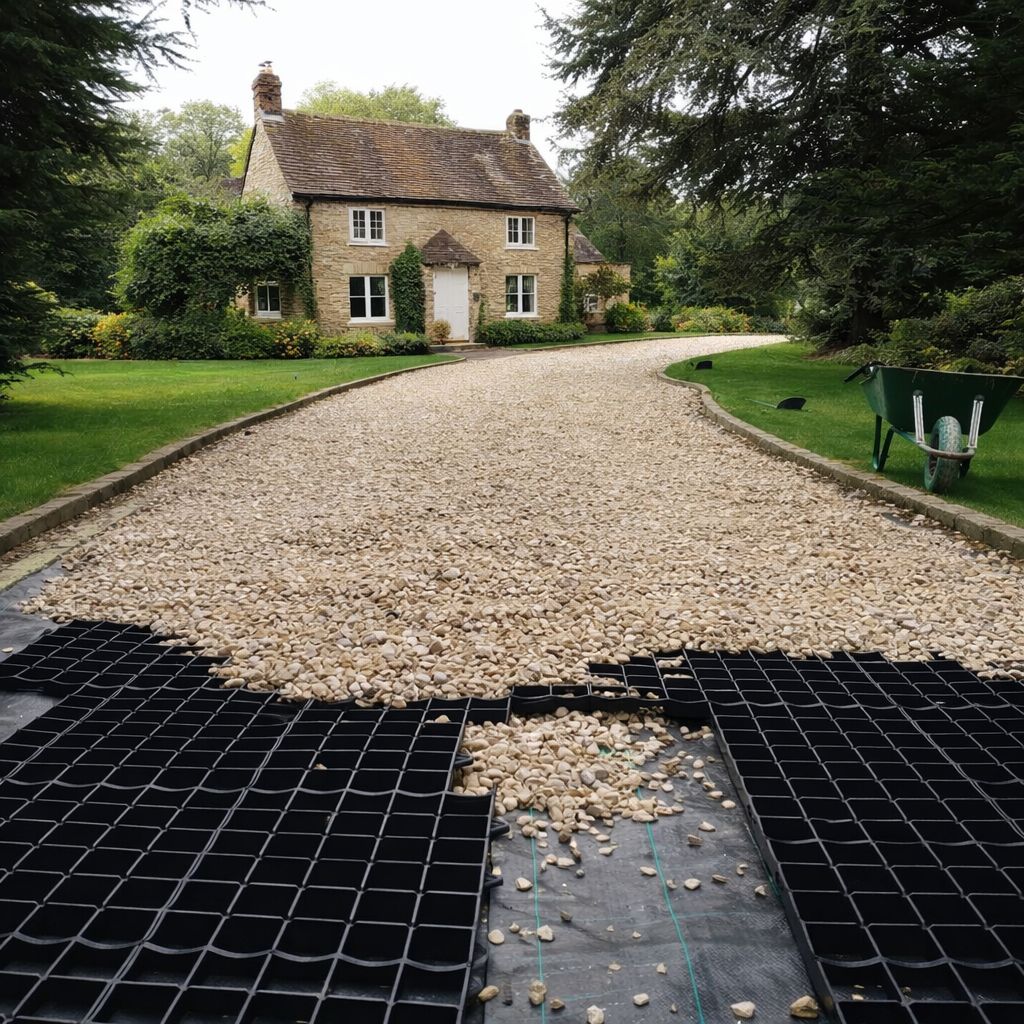 Agrablock – Gravel & Grass Stabilising System