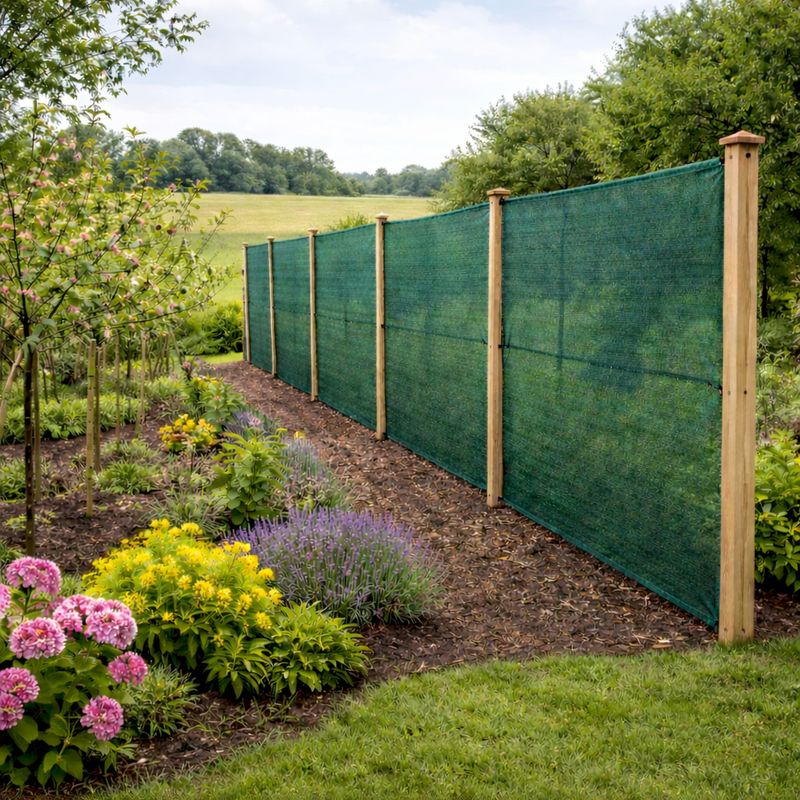 Windbreak / Shade Netting With Eyelets