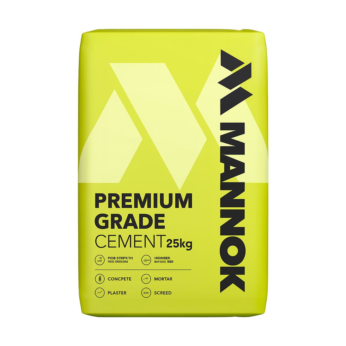 Mannok Premium Grade Cement 25kg