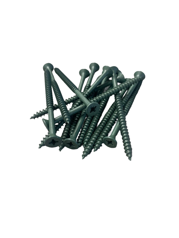 Green Ruspert 5.0 x 80mm (100) Decking Screws