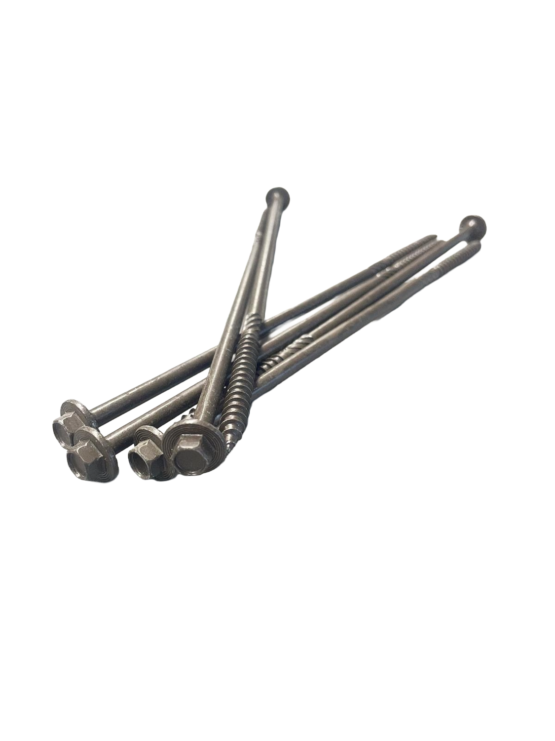 Brown Ruspert 6.3 x 200mm (50) Hexagon Head Timber Screws Brown Ruspert 6.3 x 200mm (50) Hexagon Head Timber Screws