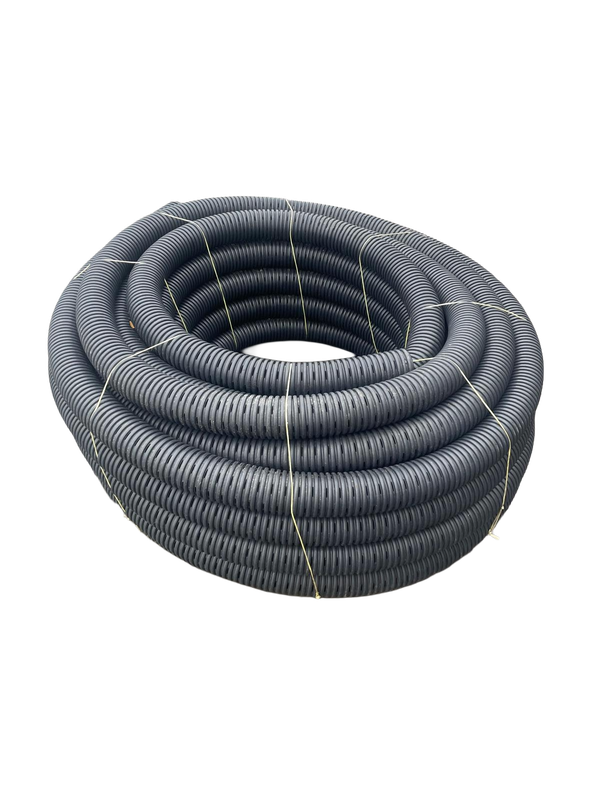 Perforated Land Drain Pipe 80mm Drainage Coil