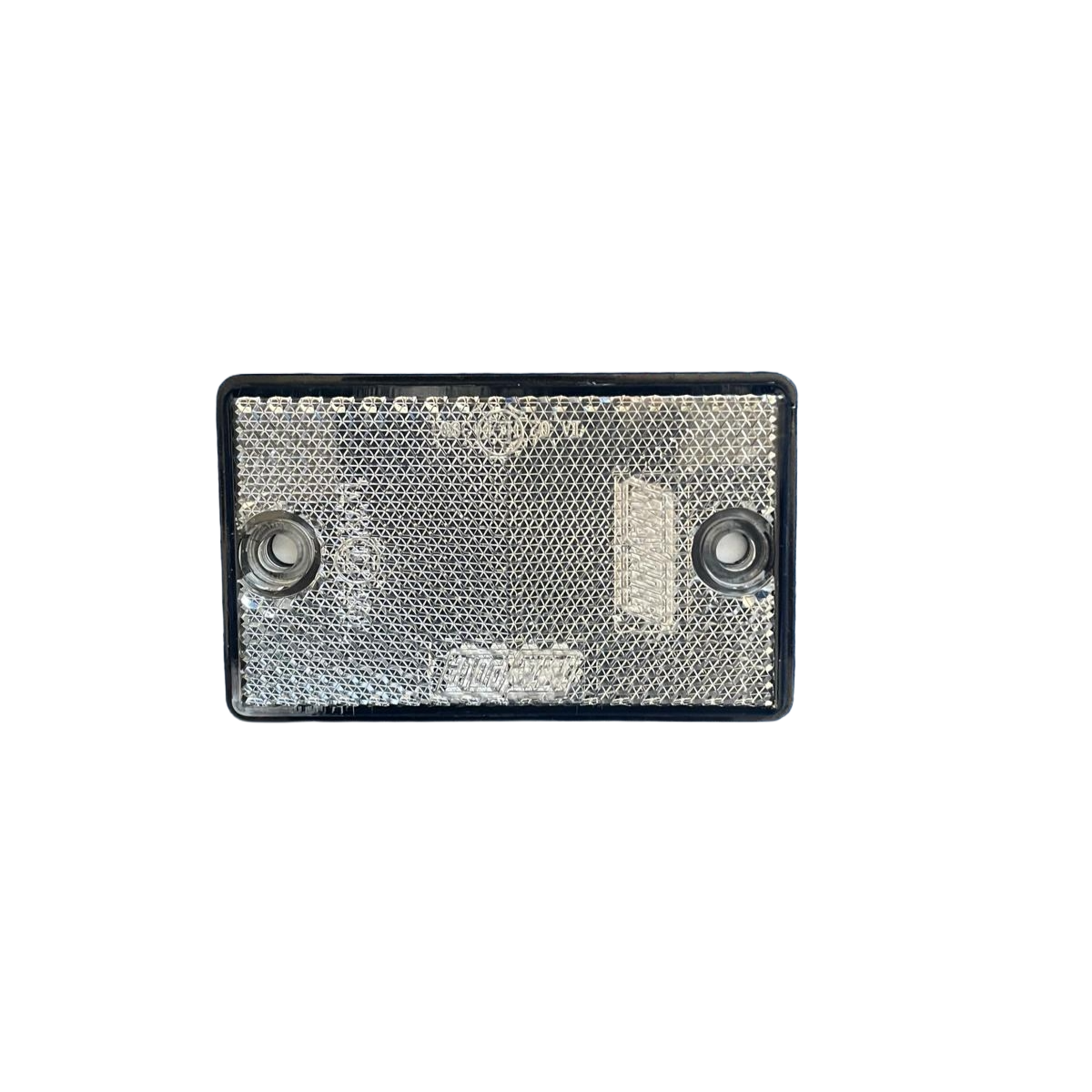 Self Adhesive Clear Front Reflector with Mounting Holes Self Adhesive Clear Front Reflector with Mounting Holes