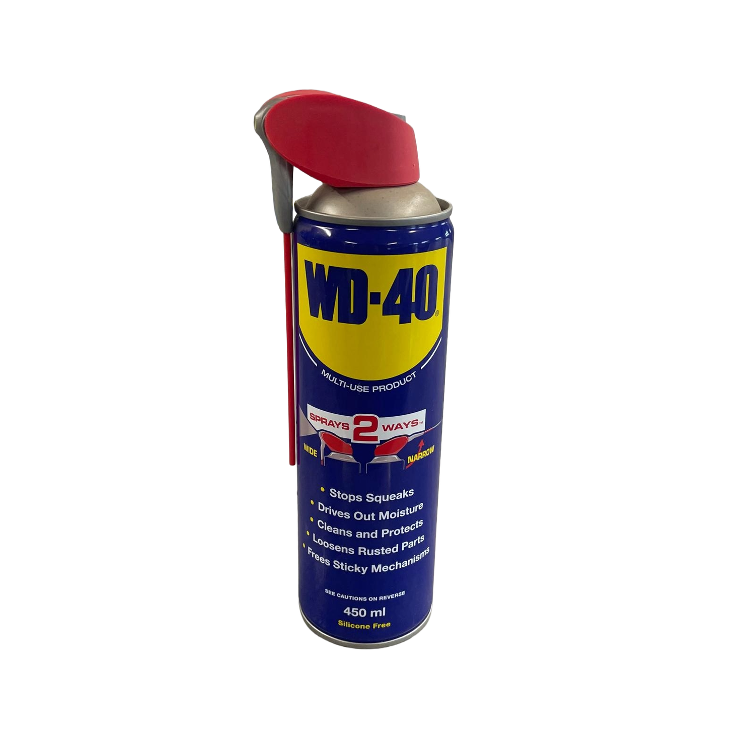 WD-40 Multi-Use 450ml Lubricant Smart Straw Spray WD-40 Multi-Use 450ml Lubricant Smart Straw Spray