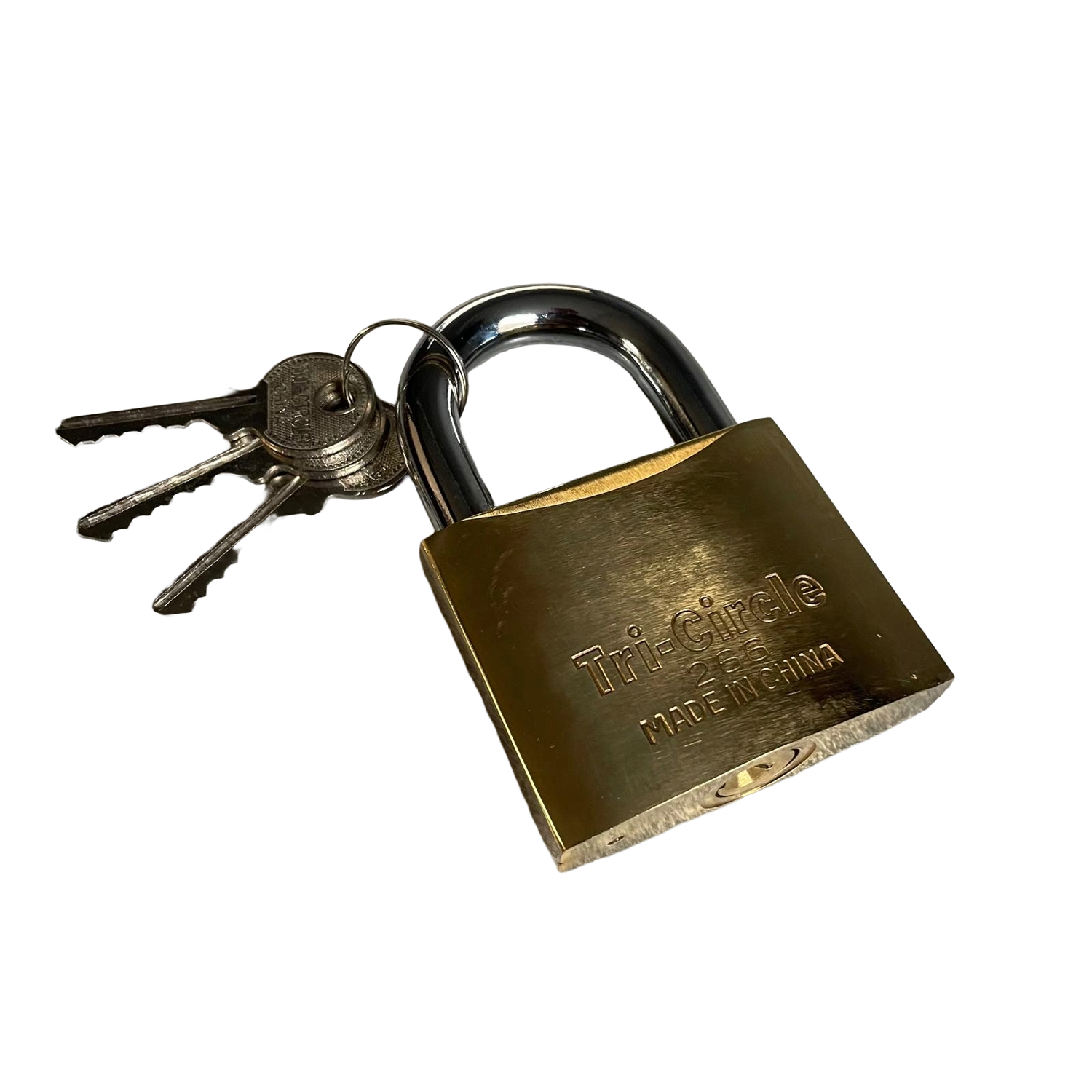 Tri-Circle Long Padlock 63mm Tri-Circle Long Padlock 63mm