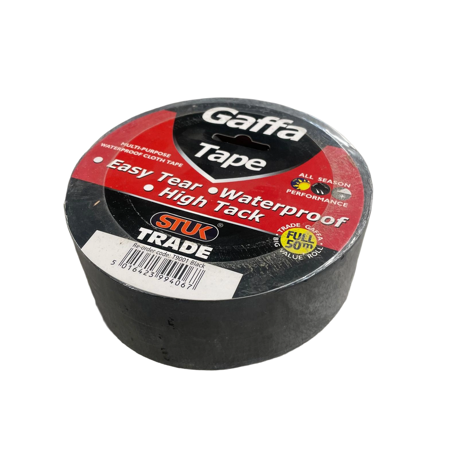 Black Gaffa Tape 50mm x 50m Duct Tape Black Gaffa Tape 50mm x 50m Duct Tape
