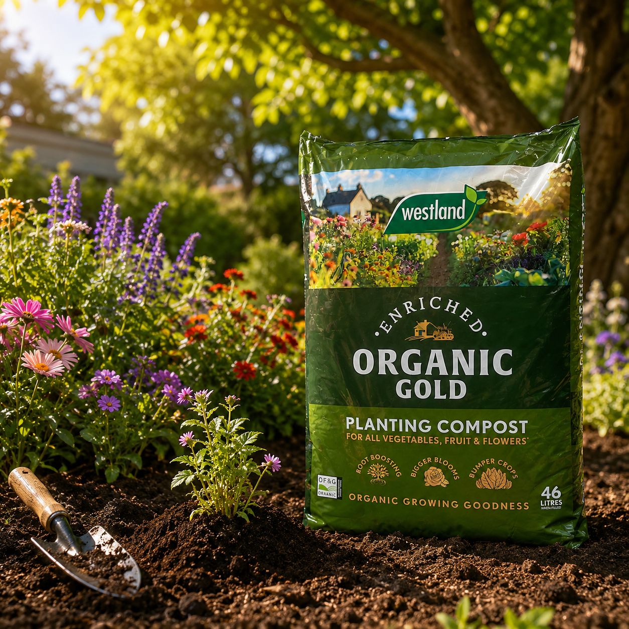 Westland Organic Gold All Purpose Compost 46L Westland Organic Gold All Purpose Compost 46L