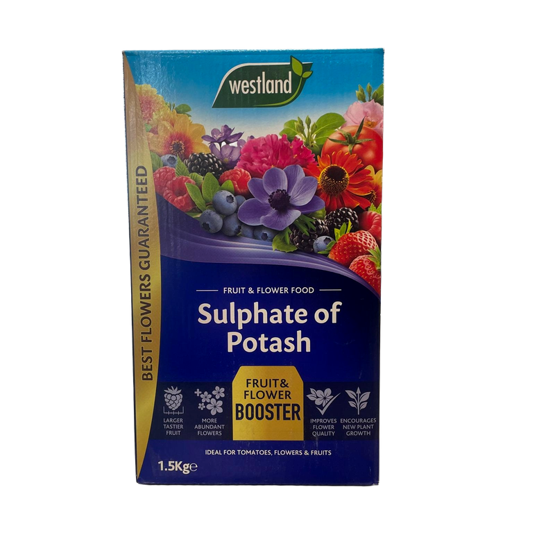 Sulphate of Potash 1.5kg Bigger Flowers, Healthier Fruit & Stronger Plants