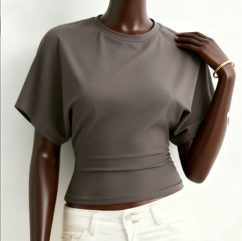 2er Pack Damen Kurzarm Shirt
