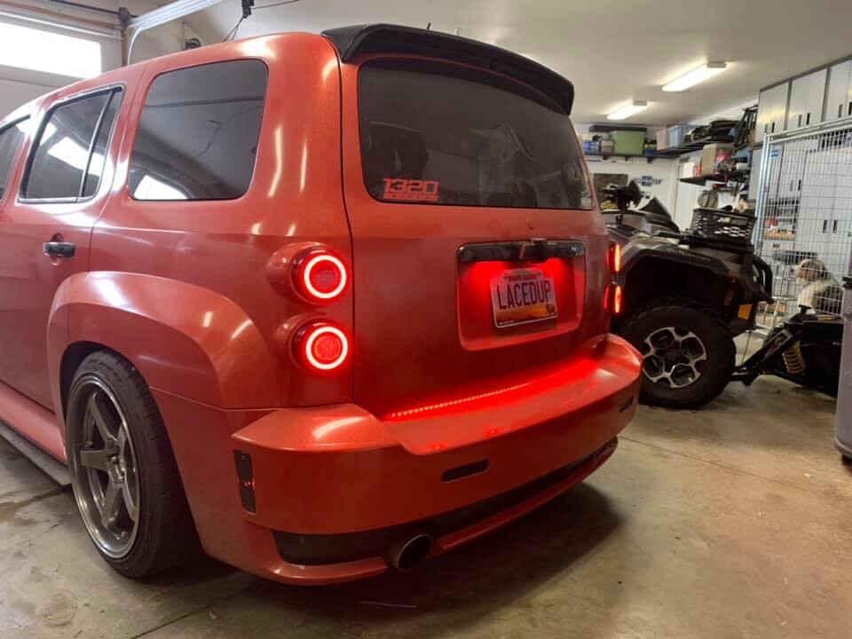 Hhr custom tail lights deals