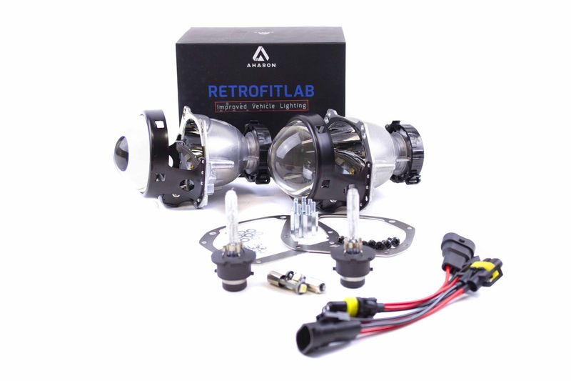 Porsche 996.2 Retrofitlab Projector upgrade kit Litronic to Bi-Xenon