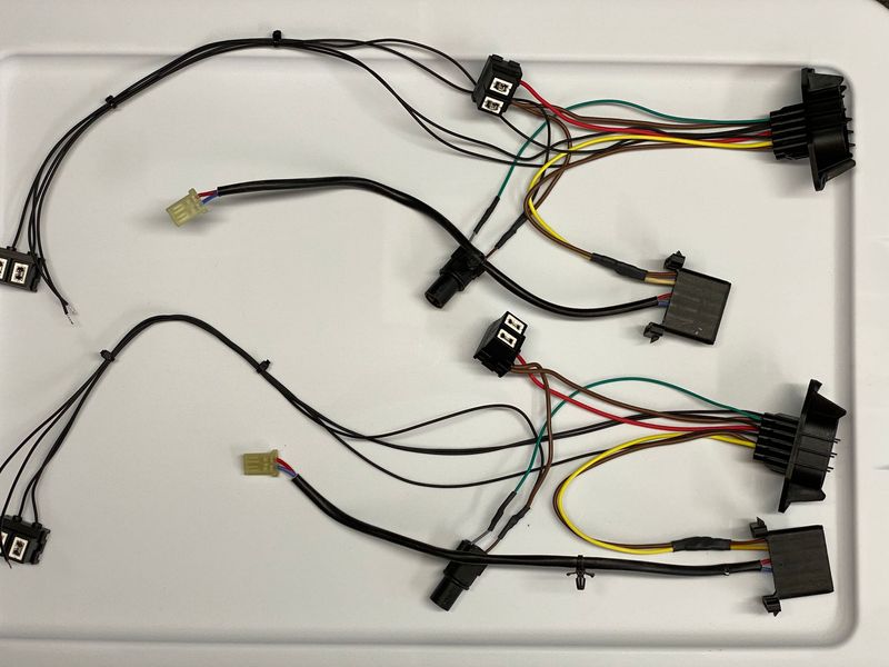 Replacement headlight harness for Porsche 996.1 litronic