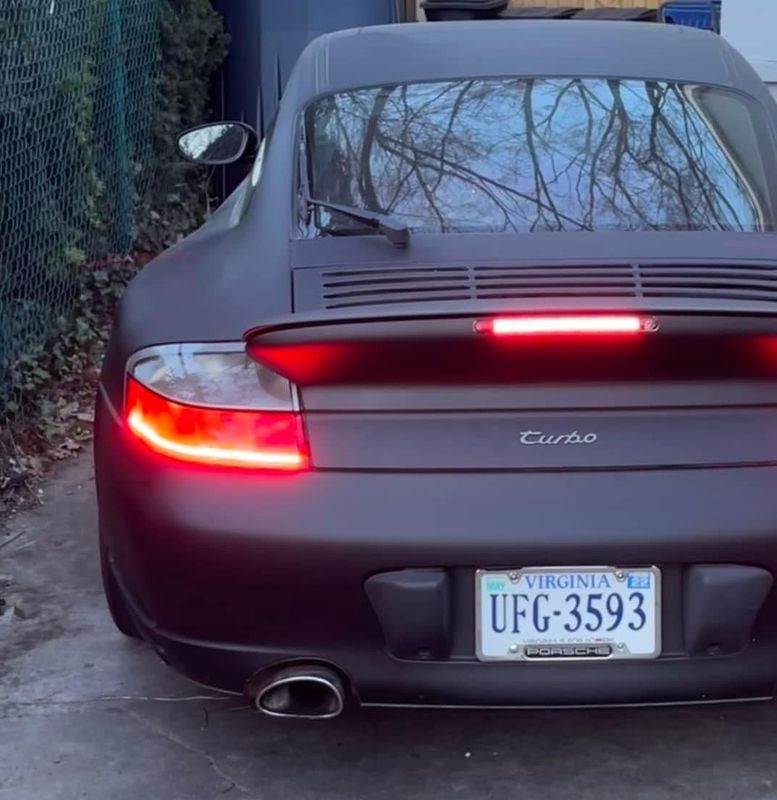 Porsche 996 wide body taillight LED retrofit kit