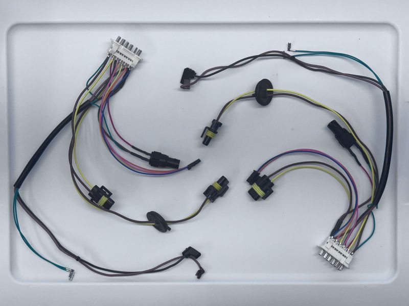 Headlights internal wiring harness replacement service 996.2 Litronic only