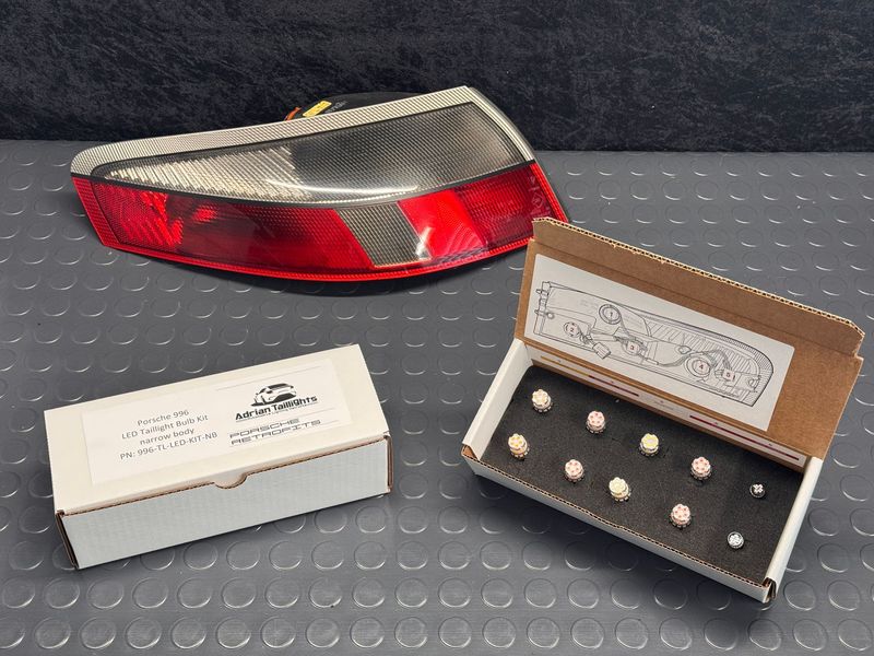 LED taillight bulb kit for Porsche 996 (narrow body)
