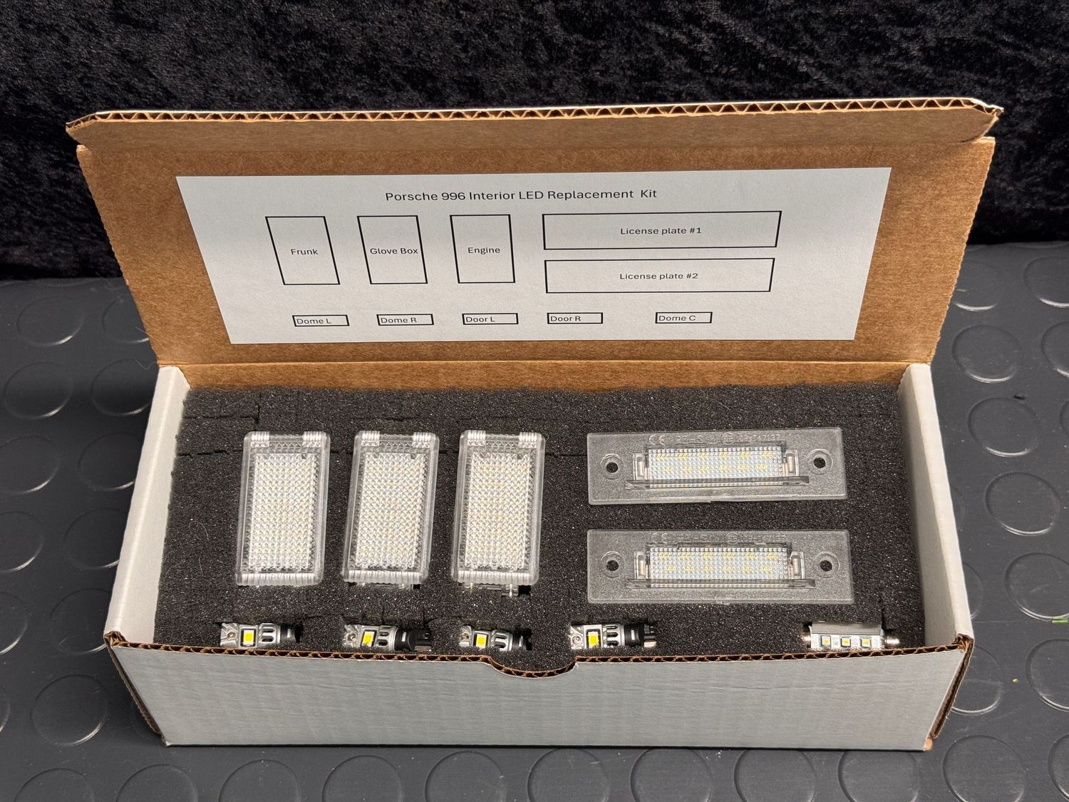LED Interior lighting upgrade kit LED Interior lighting upgrade kit