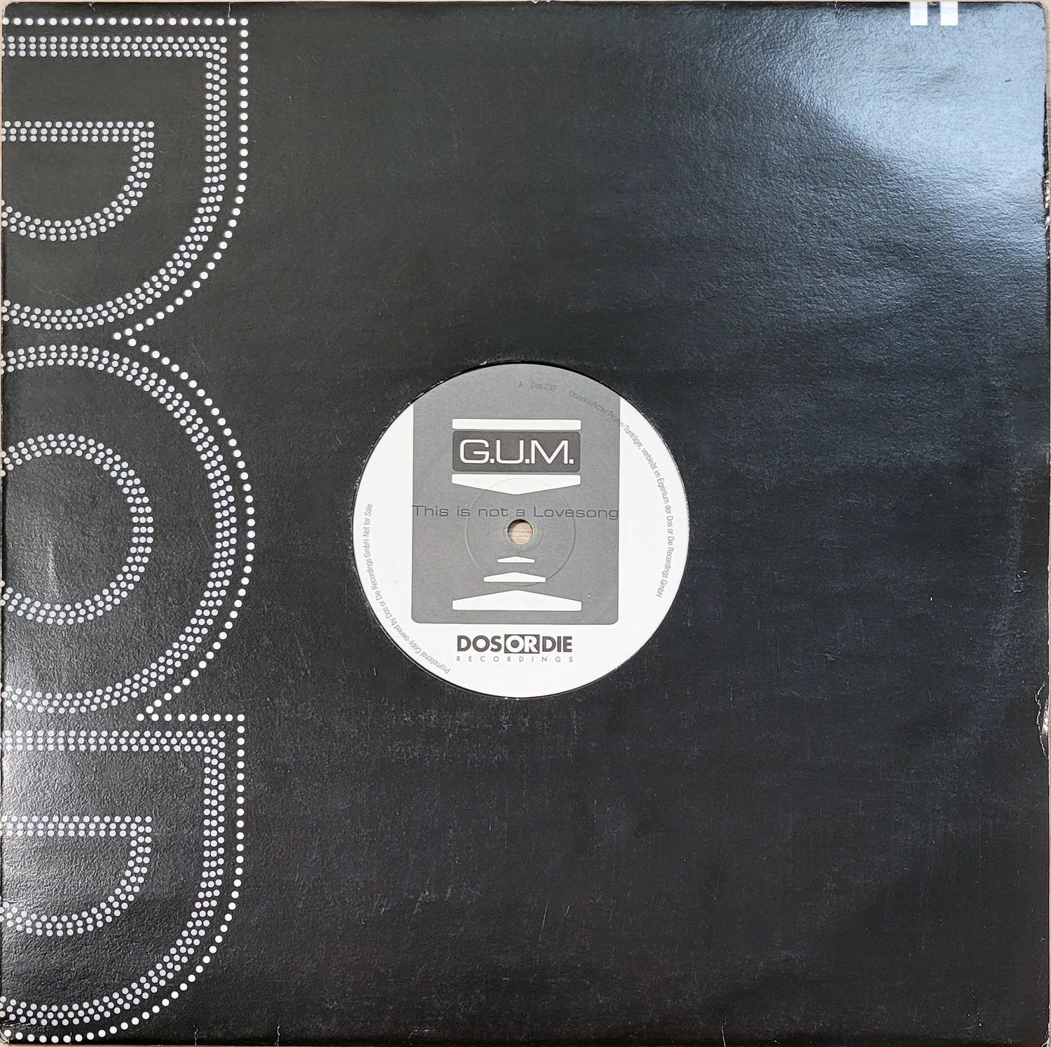 G.U.M. – THIS IS NOT A LOVESONG