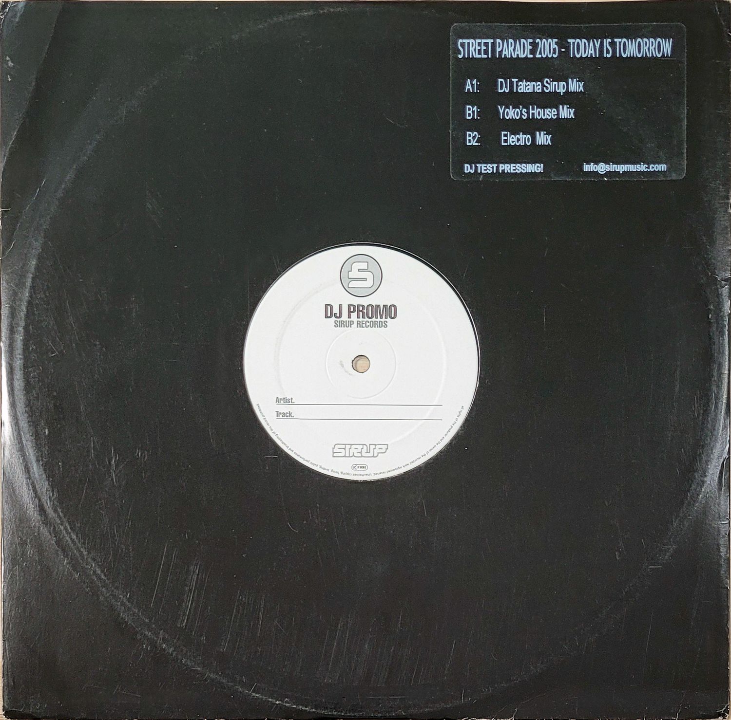 DJ TATANA – TODAY IS TOMORROW (STREET PARADE 2005)