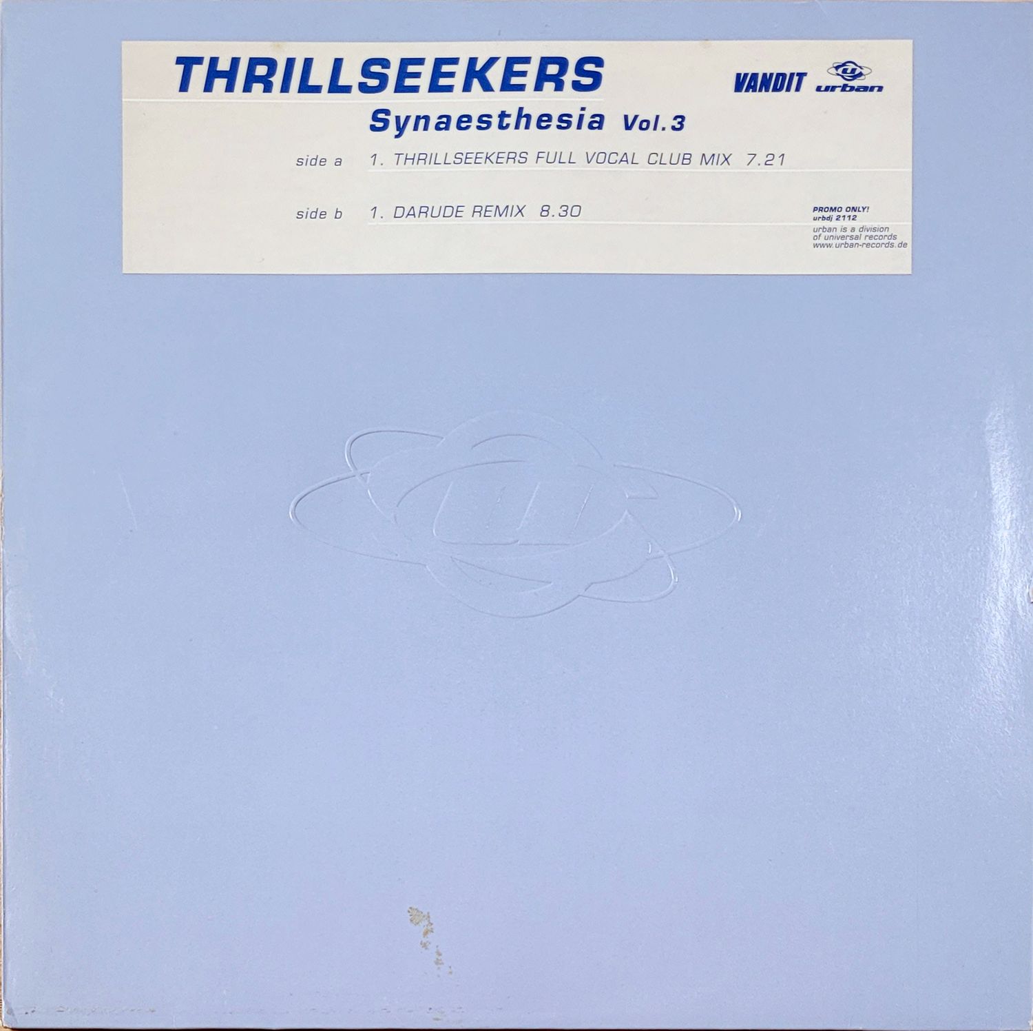 THRILLSEEKERS – SYNAESTHESIA VOL.3