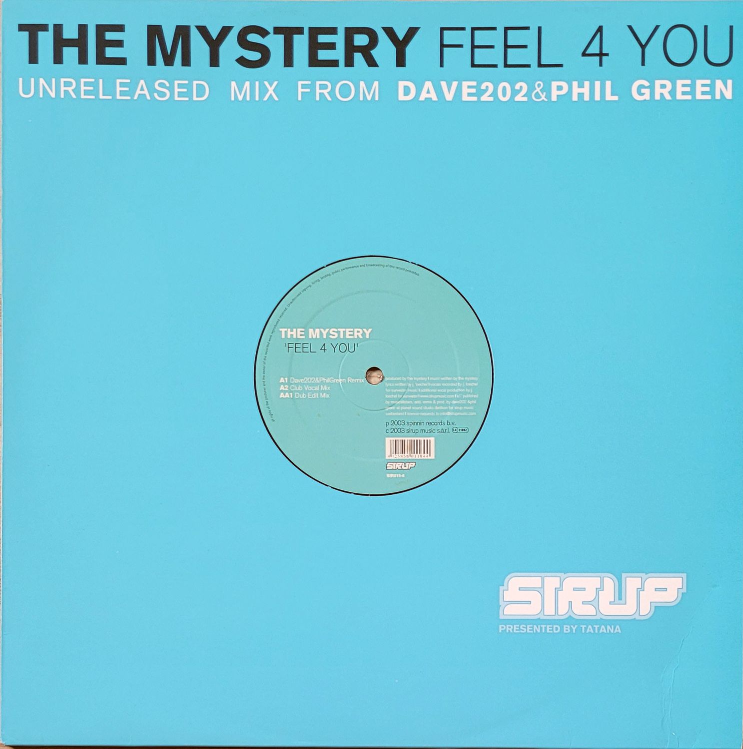 THE MYSTERY – FEEL 4 YOU