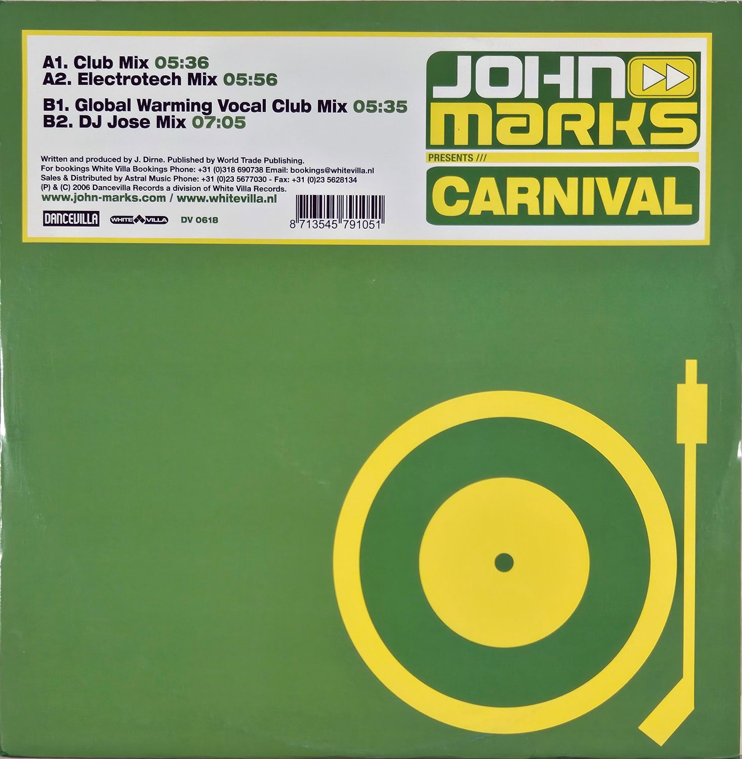 JOHN MARKS – CARNIVAL