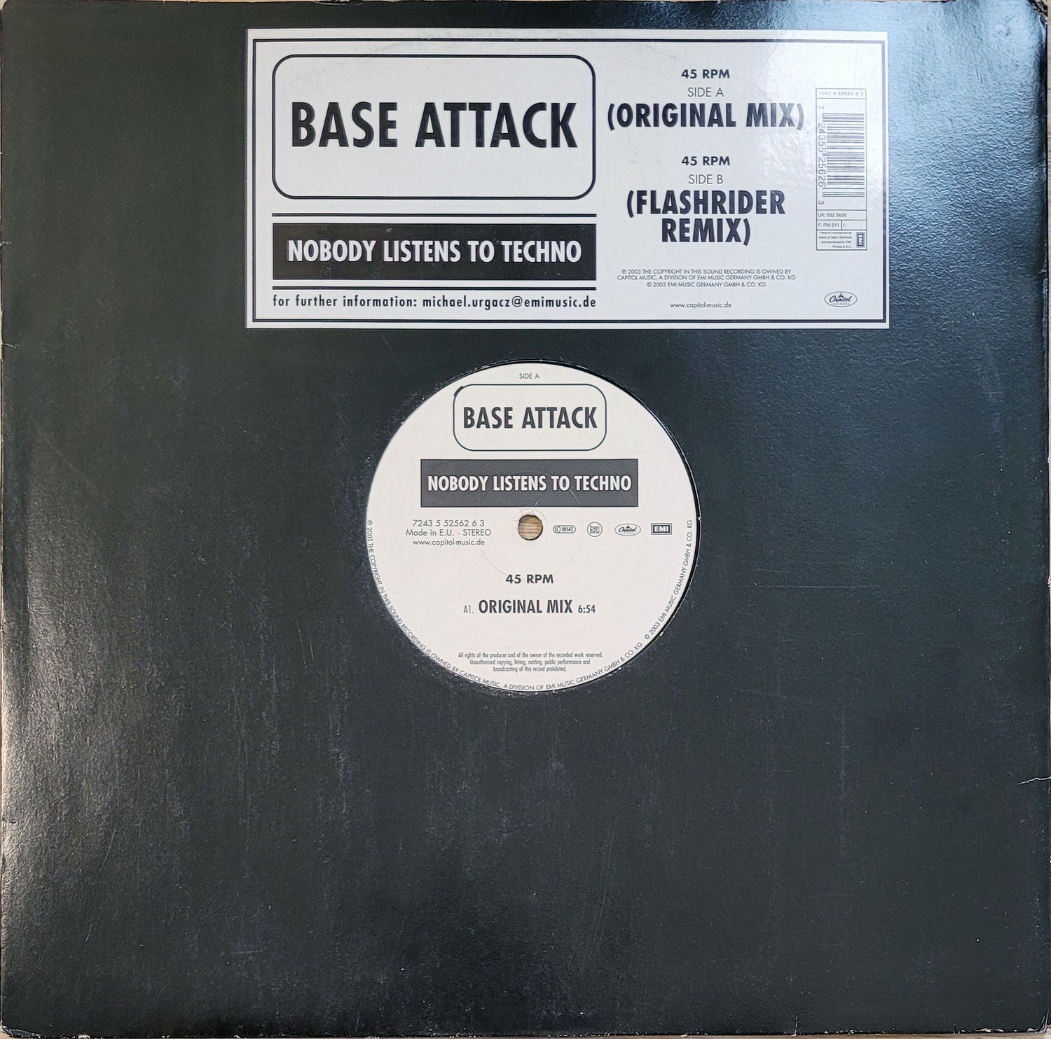 BASE ATTACK – NOBODY LISTENS TO TECHNO