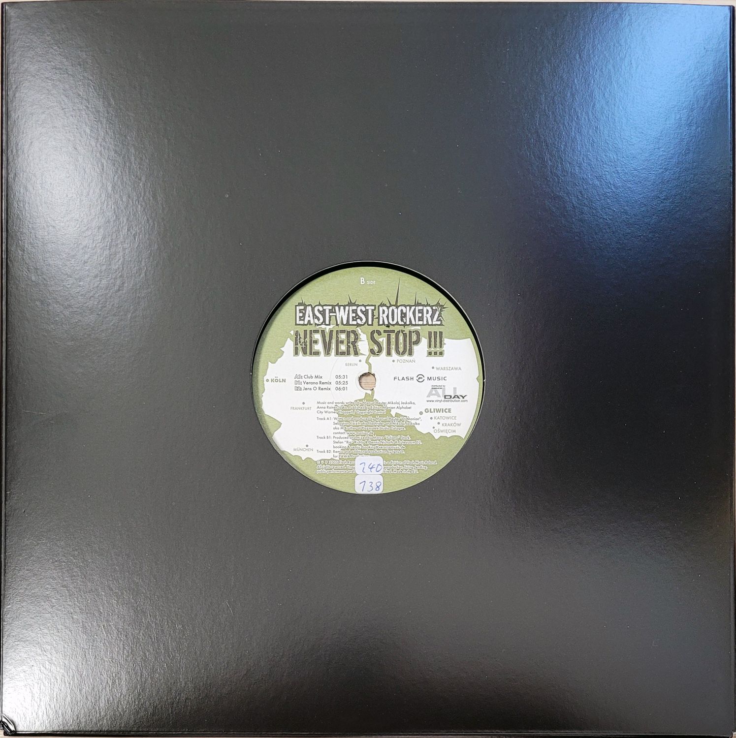 EAST-WEST ROCKERZ – NEVER STOP (M-BROTHER)