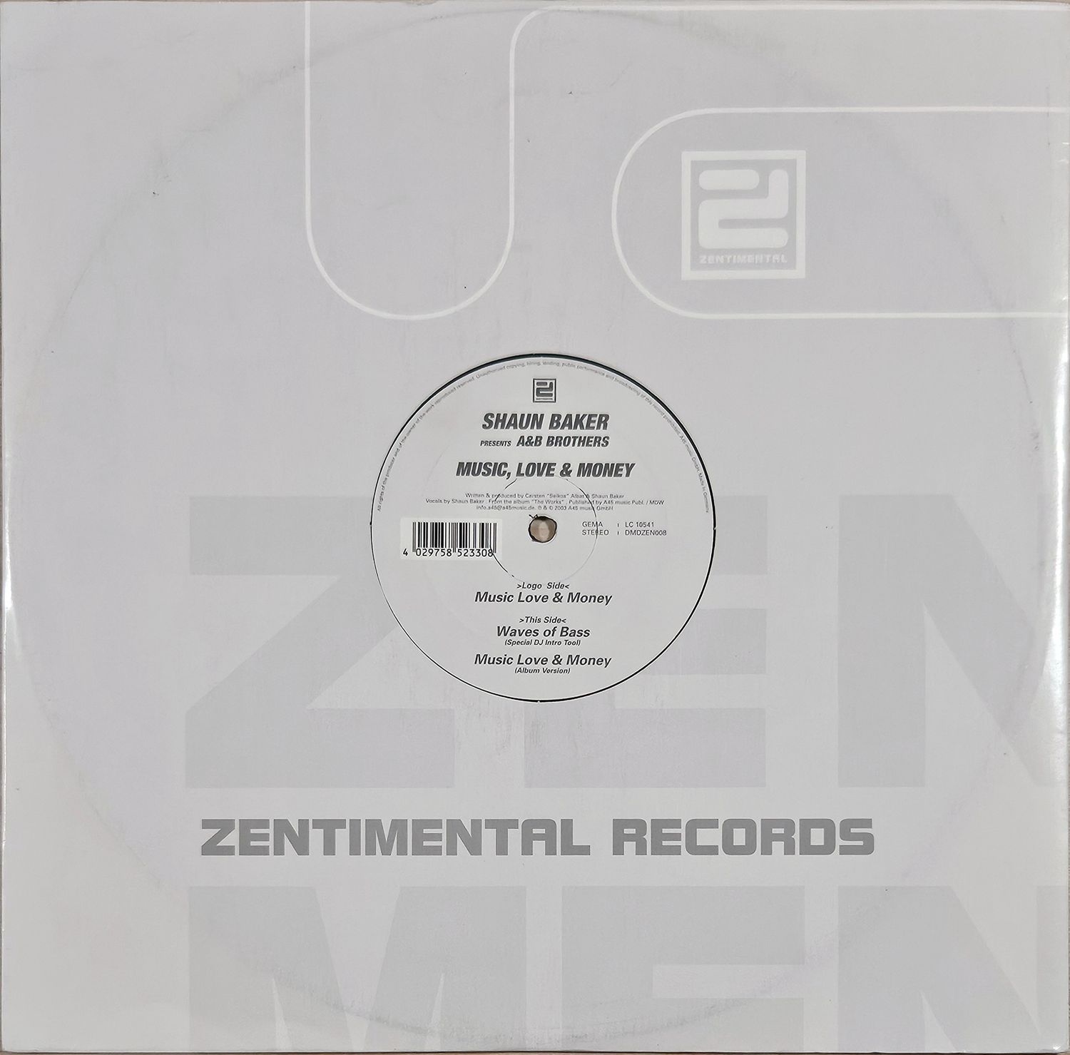 SHAUN BAKER PRES. A&amp;B BROTHERS – MUSIC, LOVE &amp; MONEY