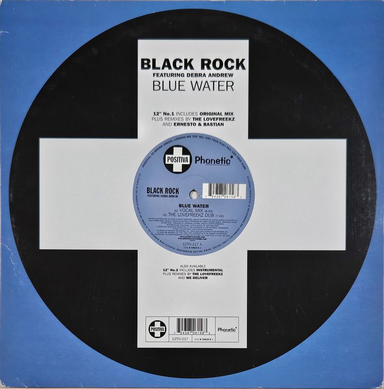BLACK ROCK feat. DEBRA ANDREW – BLUE WATER (No.1) BLACK ROCK feat. DEBRA ANDREW – BLUE WATER (No.1)