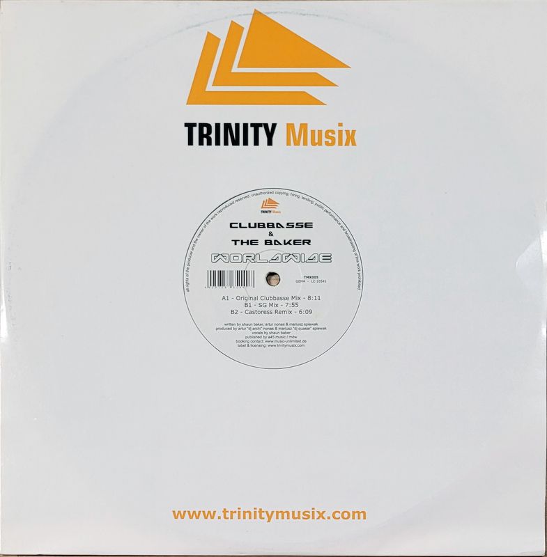 CLUBBASSE & THE BAKER – WORLDWIDE CLUBBASSE & THE BAKER – WORLDWIDE