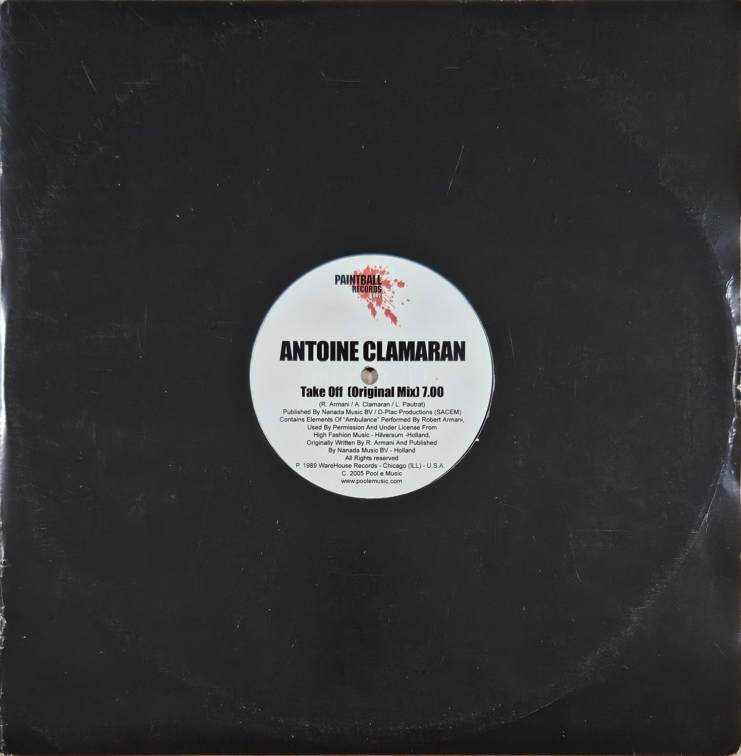 ANTOINE CLAMARAN – TAKE OFF ANTOINE CLAMARAN – TAKE OFF