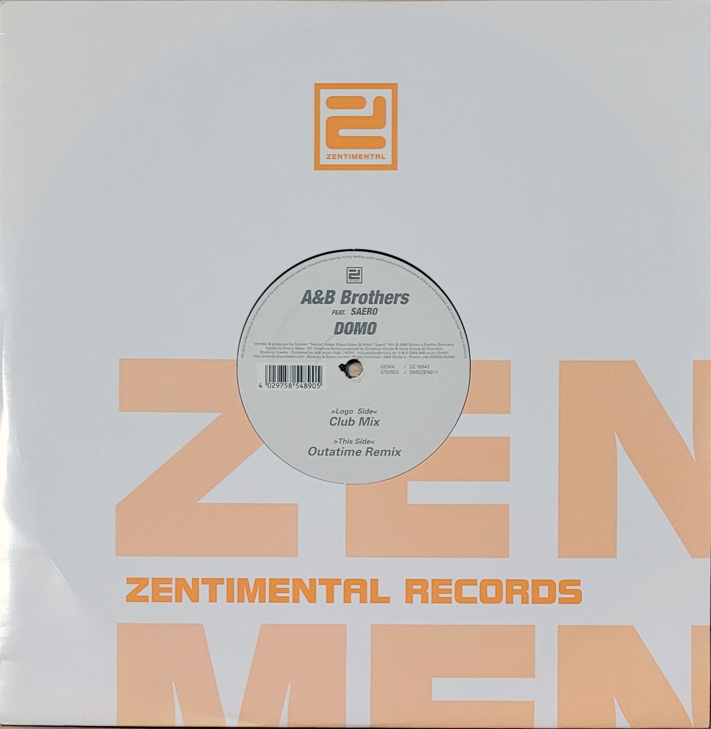 A&amp;B BROTHERS FEAT. SAERO - DOMO