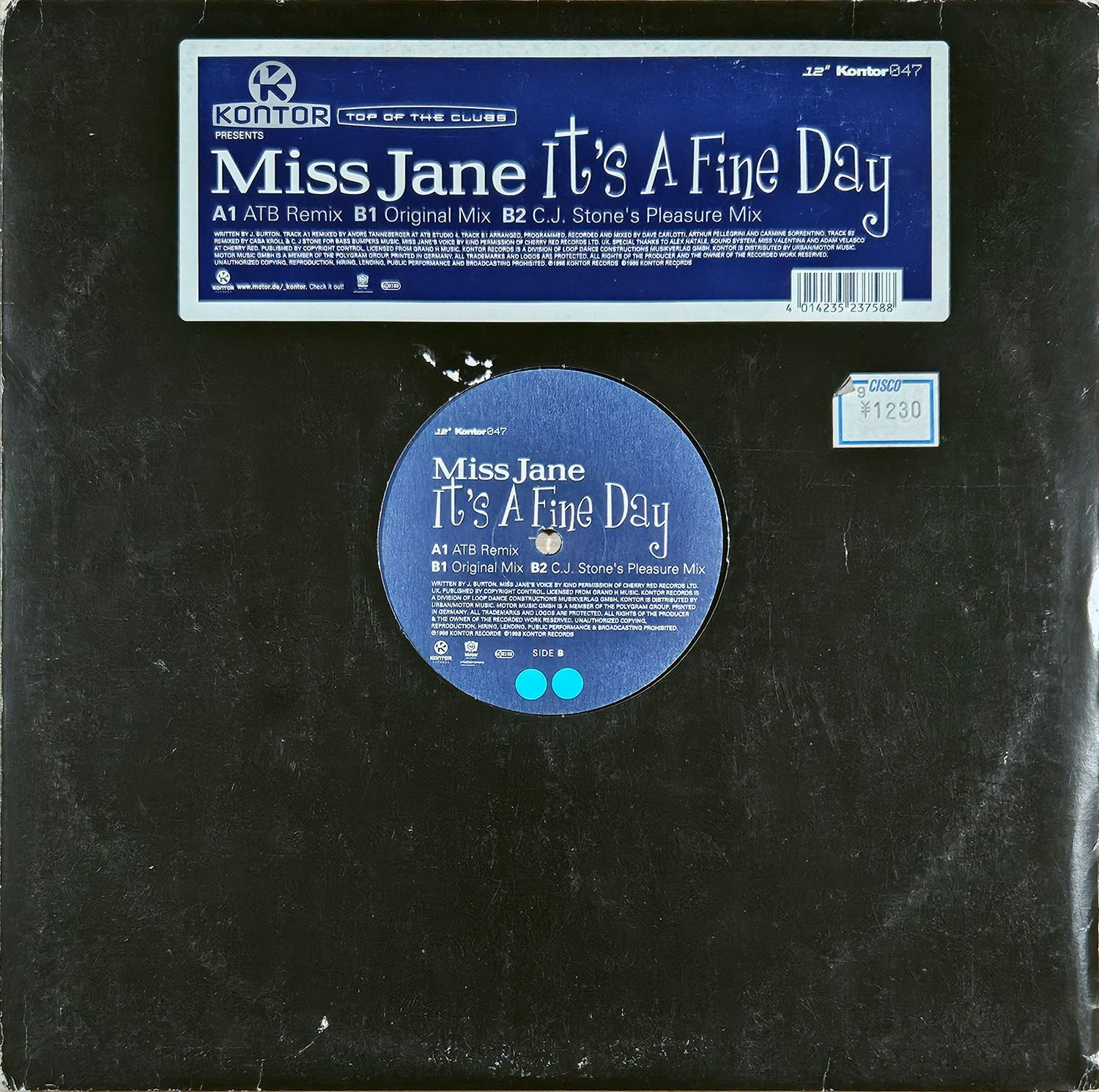 MISS JANE – IT’S A FINE DAY MISS JANE – IT’S A FINE DAY