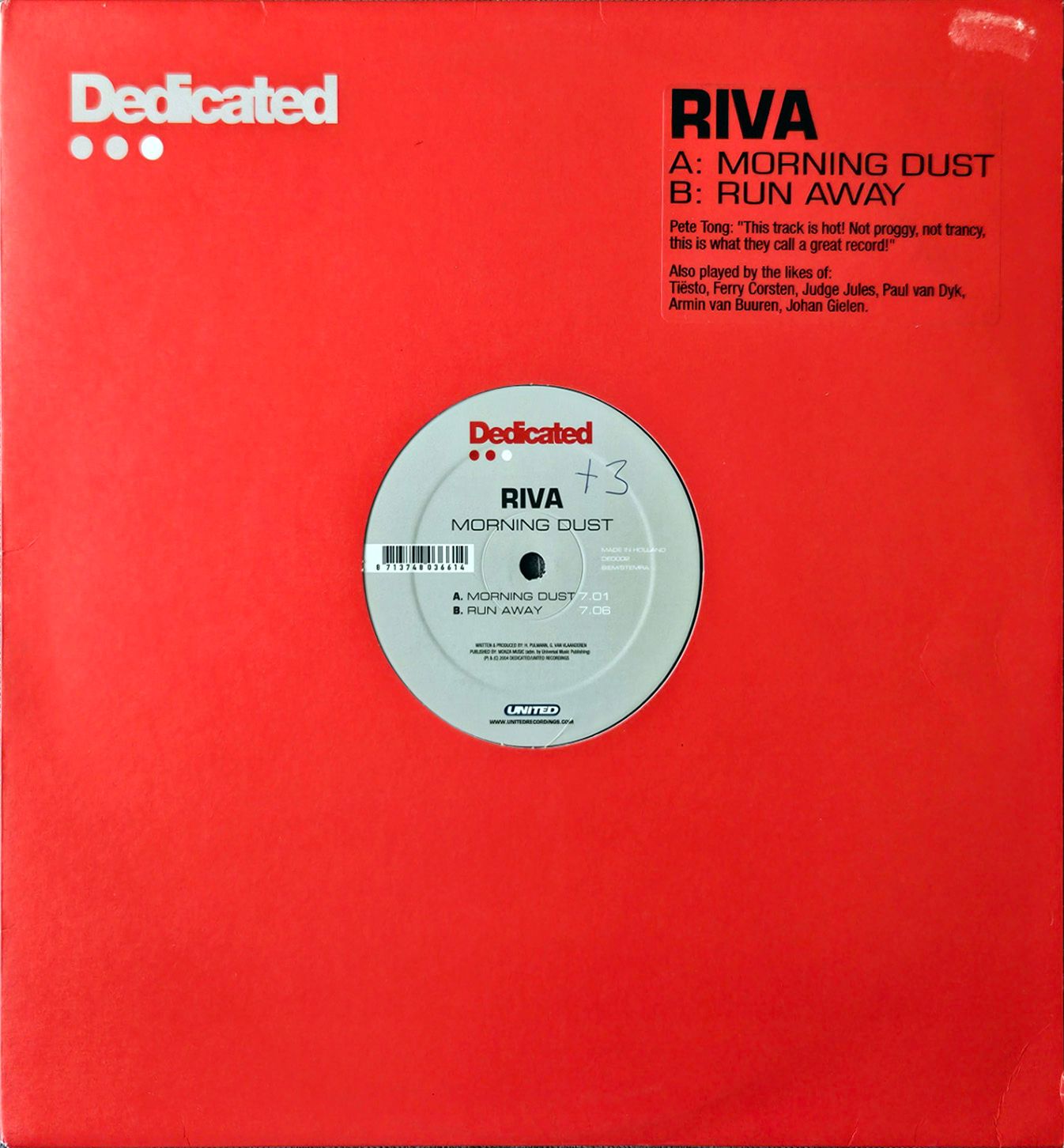 RIVA - MORNING DUST / RUN AWAY RIVA - MORNING DUST / RUN AWAY