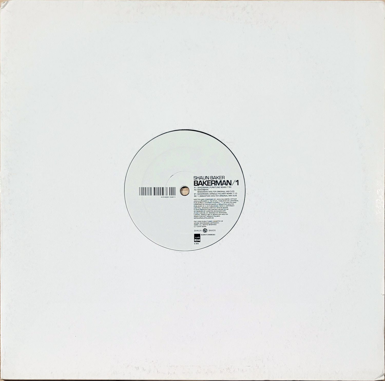SHAUN BAKER – BAKERMAN / 1 SHAUN BAKER – BAKERMAN / 1