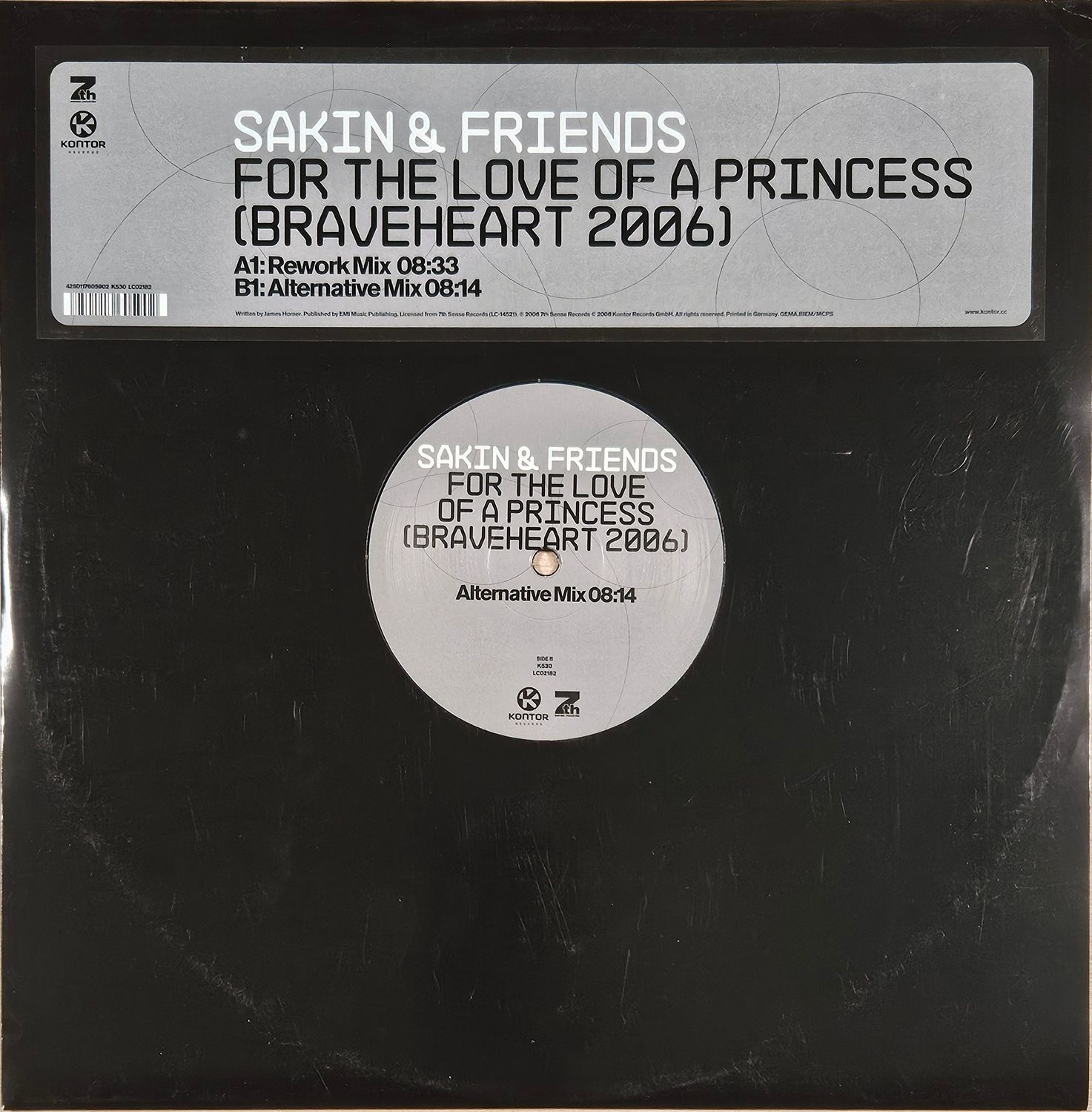 SAKIN & FRIENDS – FOR THE LOVE OF A PRINCESS (BRAVEHEART 2006) SAKIN & FRIENDS – FOR THE LOVE OF A PRINCESS (BRAVEHEART 2006)